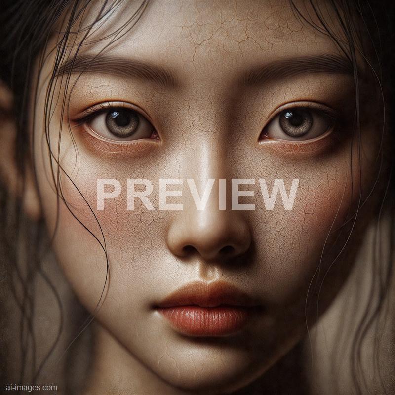 11472 - a-girl-s-face-resembles-an-old-weathered-painting-wit_250704101735_00001